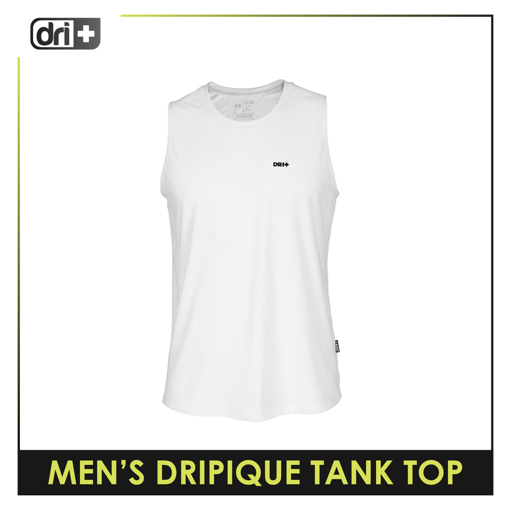 Dri Plus Men’s DRIPIQUE Active Wear Collection Tank Top 1pc DUMSSRN521