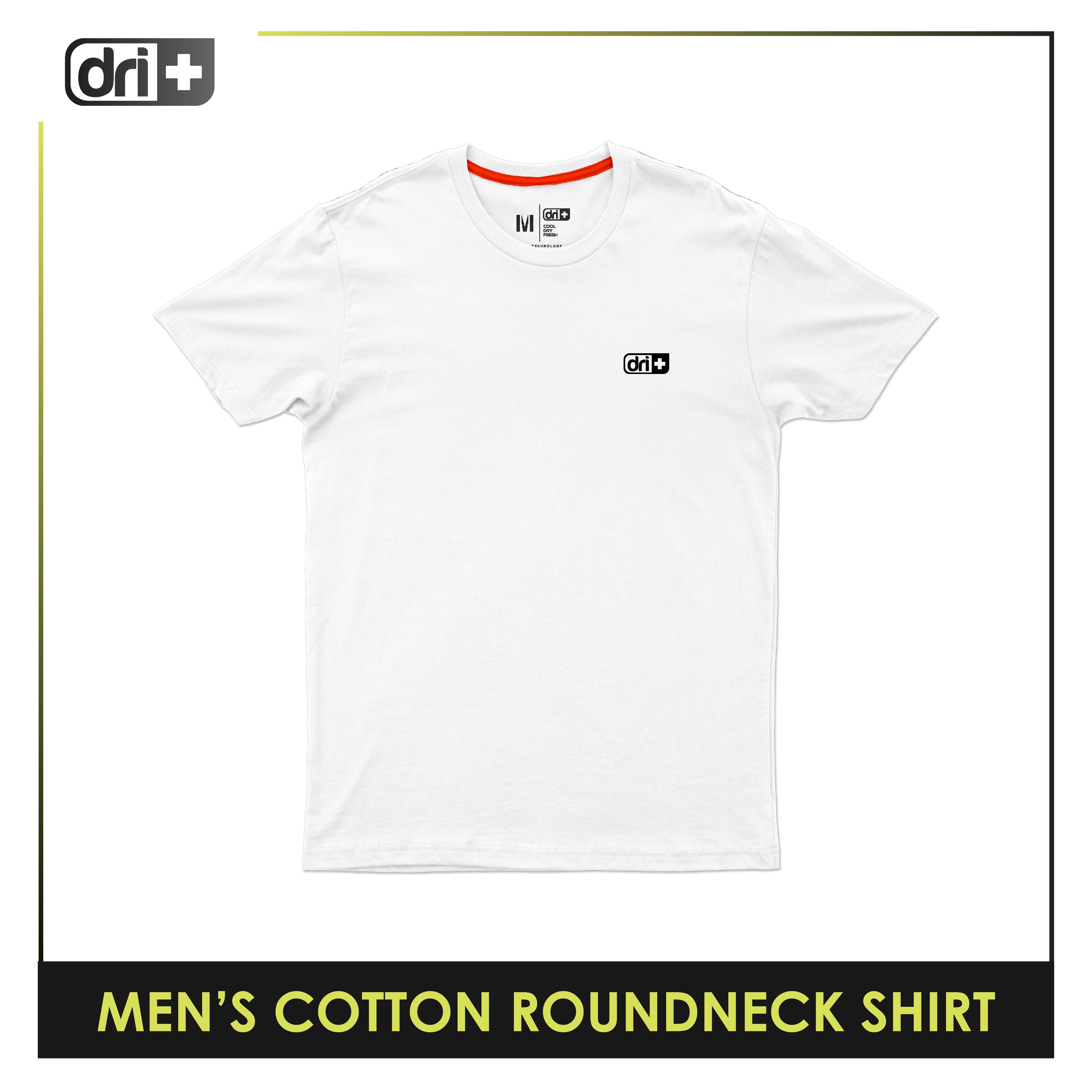 Dri Plus Men's Anti-Odor Sweat Wicking Cotton+ Shirt 1 pc DUMSVR1