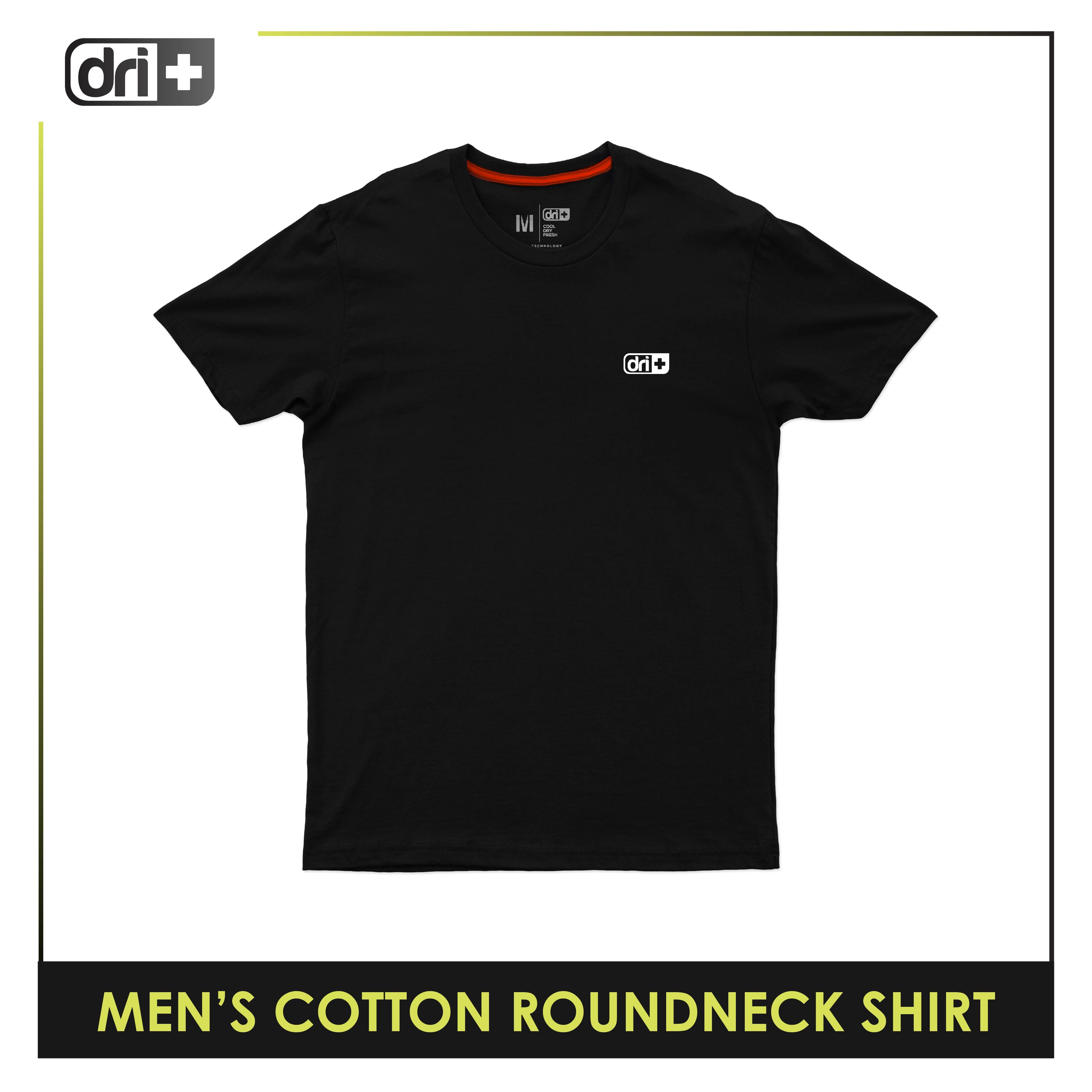 Dri Plus Men's Anti-Odor Sweat Wicking Cotton+ Shirt 1 pc DUMSVR1