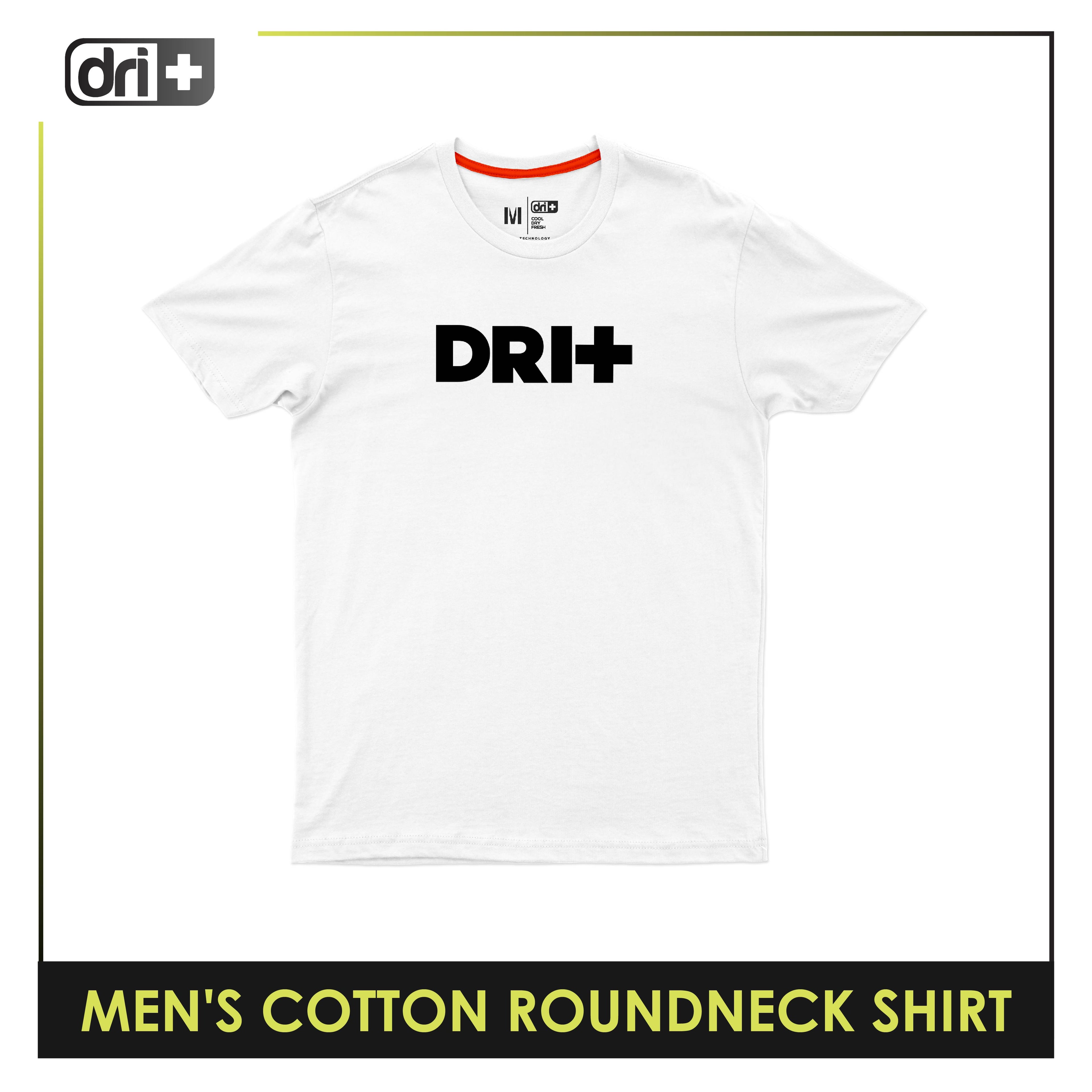 Dri Plus Men's Anti-Odor Sweat Wicking Cotton Shirt 1 piece DUMSVR2401