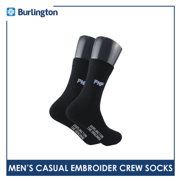 Burlington X PNP Men's Cotton Casual Crew Socks 1 pair EGDM148