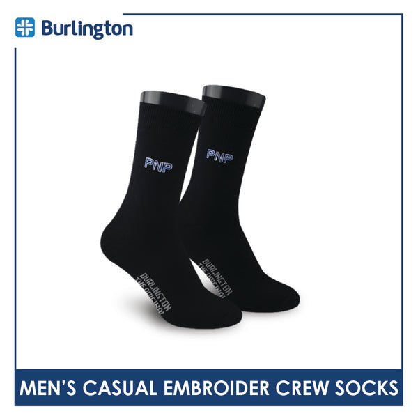 Burlington X PNP Men's Cotton Casual Crew Socks 1 pair EGDM148