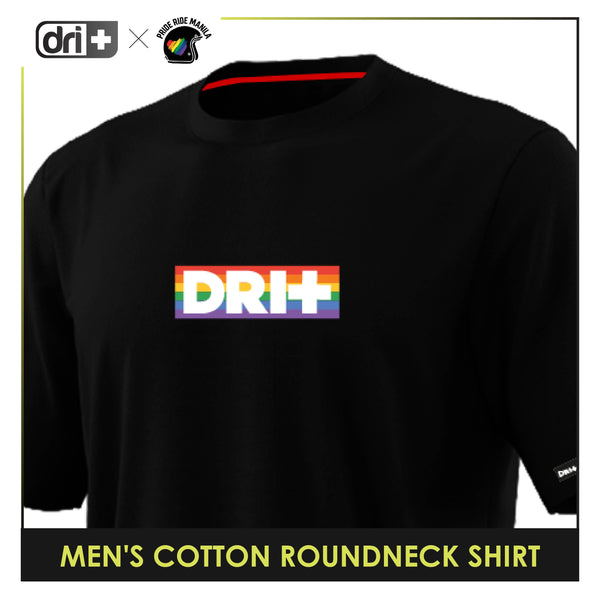 Dri Plus x Pride Ride MNL Men's Bold Anti-Odor Sweat Wicking Cotton+ Shirt 1 pc ELGUMSR5