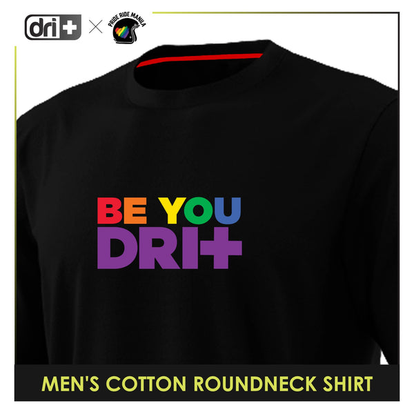 Dri Plus x Pride Ride MNL Men's Be You Anti-Odor Sweat Wicking Cotton+ Shirt 1 pc ELGUMSR4