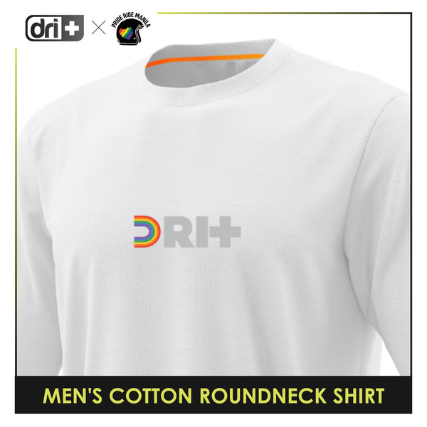 Dri Plus x Pride Ride MNL Men's Rainbow Anti-Odor Sweat Wicking Cotton+ Shirt 1 pc ELGUMSR7