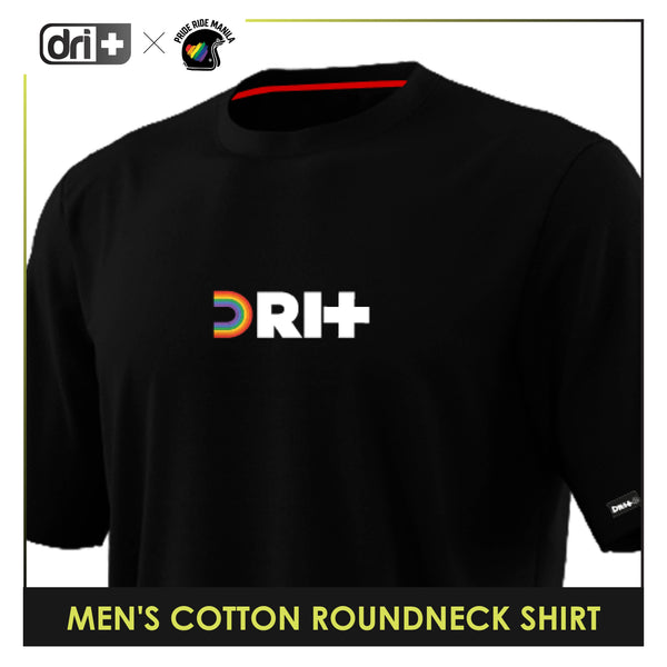 Dri Plus x Pride Ride MNL Men's Rainbow Anti-Odor Sweat Wicking Cotton+ Shirt 1 pc ELGUMSR7