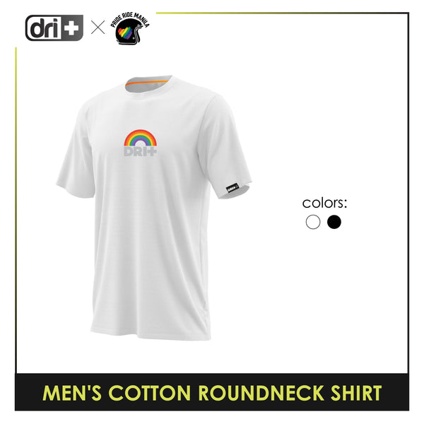 Dri Plus x Pride Ride MNL Men's Rainbow 2 Anti-Odor Sweat Wicking Cotton+ Shirt 1 pc ELGUMSR8