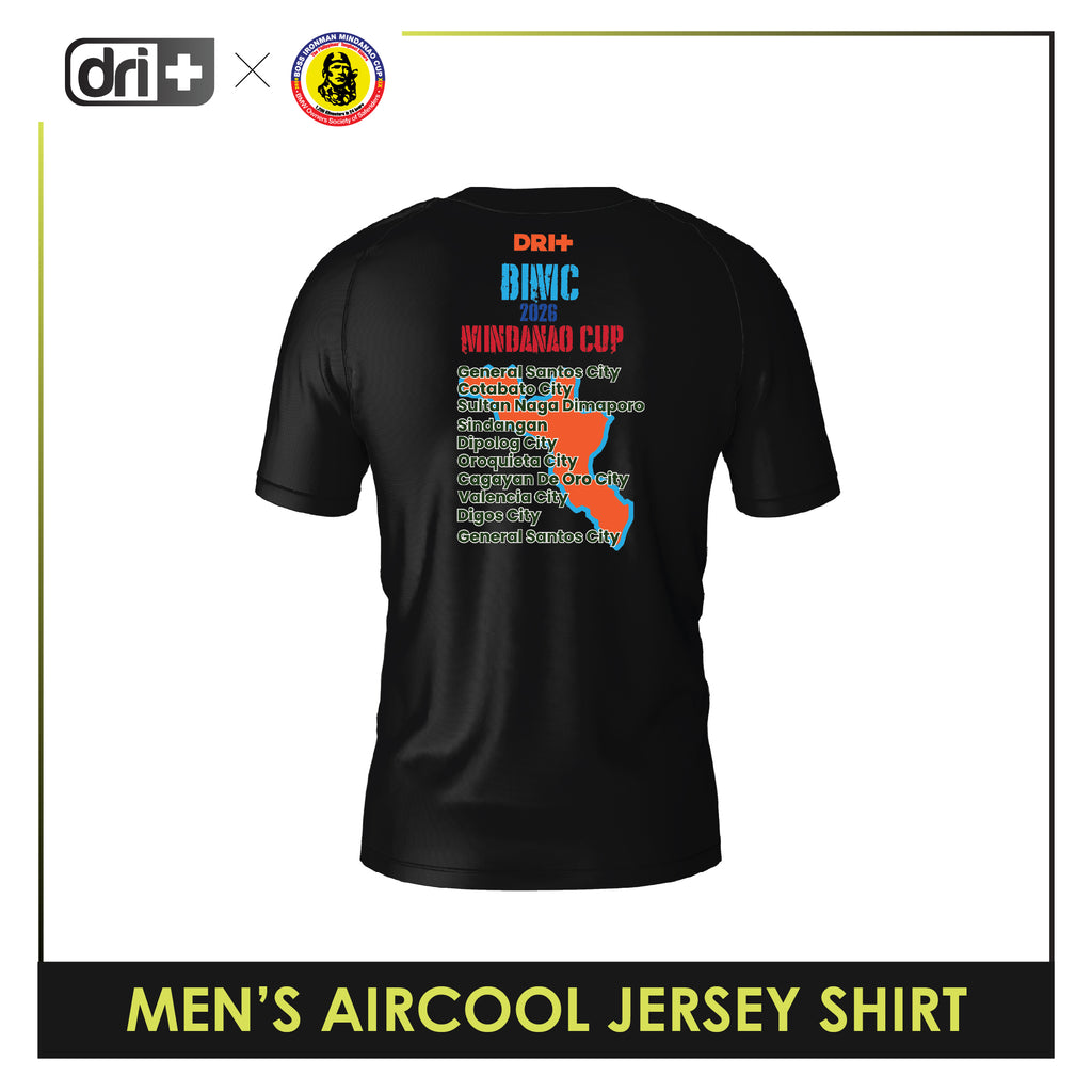 Dri Plus x BIMC Mindanao Cup Men's Anti-Odor Sweat Wicking Jersey Shirt 1 pc EMDSRBIMC
