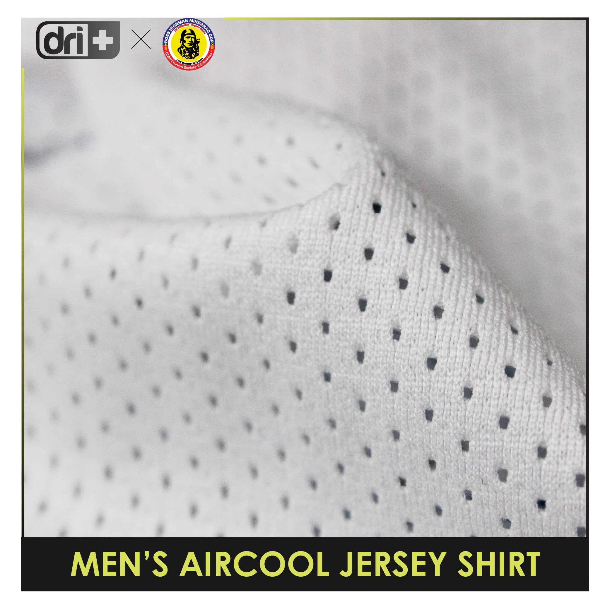 Dri Plus x BIMC Mindanao Cup Men's Anti-Odor Sweat Wicking Jersey Shirt 1 pc EMDSRBIMC