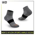 Dri Plus Run Men’s Nylon Sports Ankle Socks 1 pair in 1 pack EMNANAS