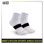 Dri Plus Run Men’s Nylon Sports Ankle Socks 1 pair in 1 pack EMNANAS