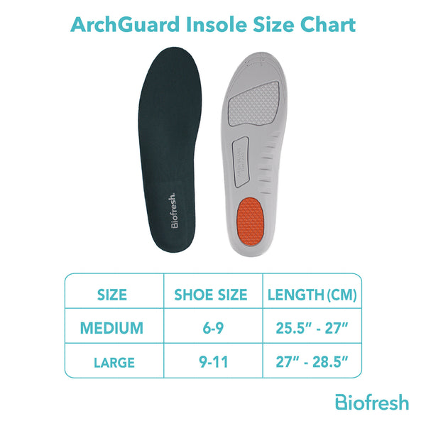 Biofresh Arch Guard Insole for Flat Foot 1 pair FLAGF / FMAGF