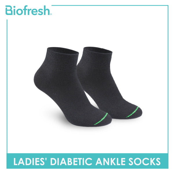 Biofresh Ladies' Diabetic Casual Ankle Socks 1 pair FLD2