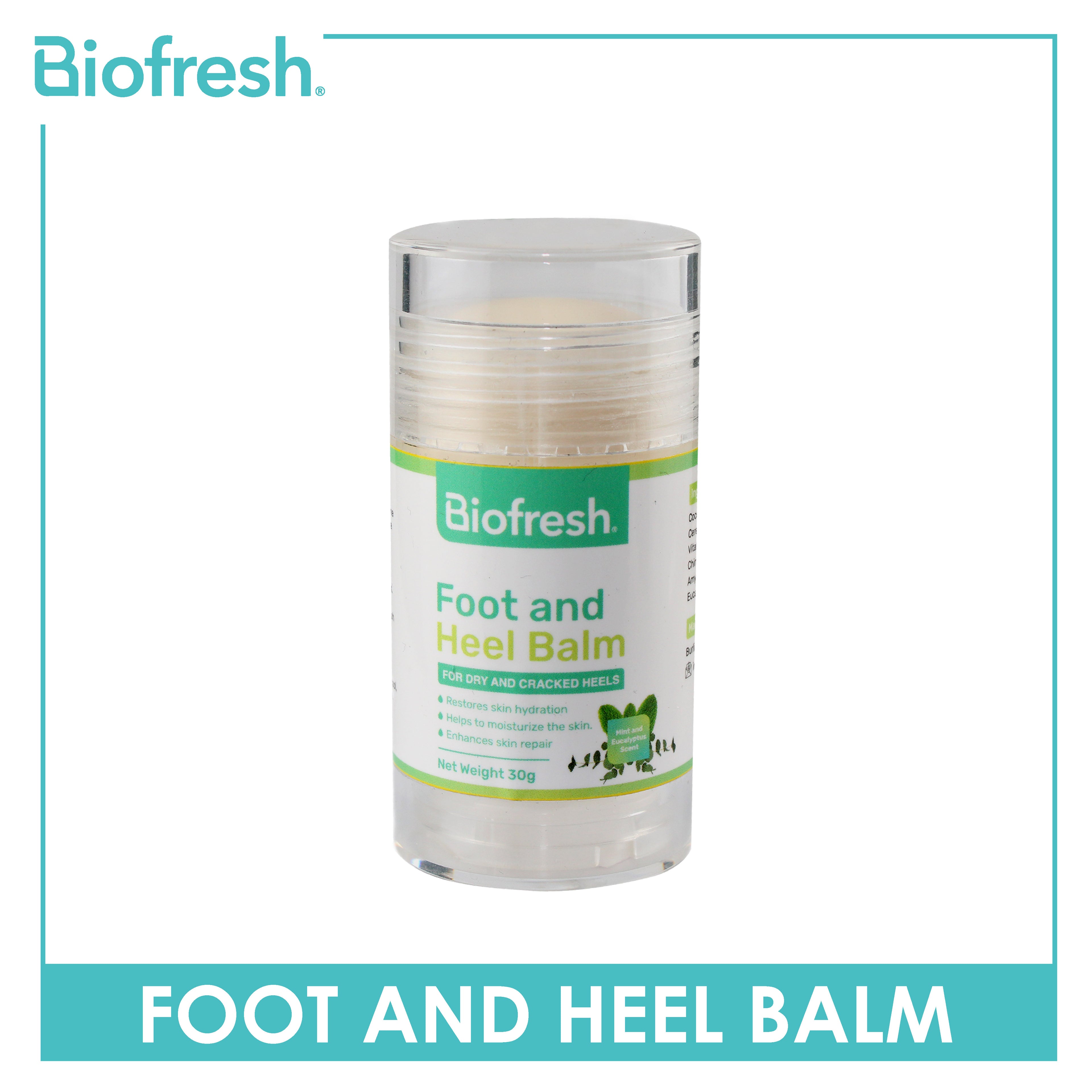 Biofresh Men's and Ladies' Foot and Heel Balm 1pc FLFHLB1/FMFHLB1