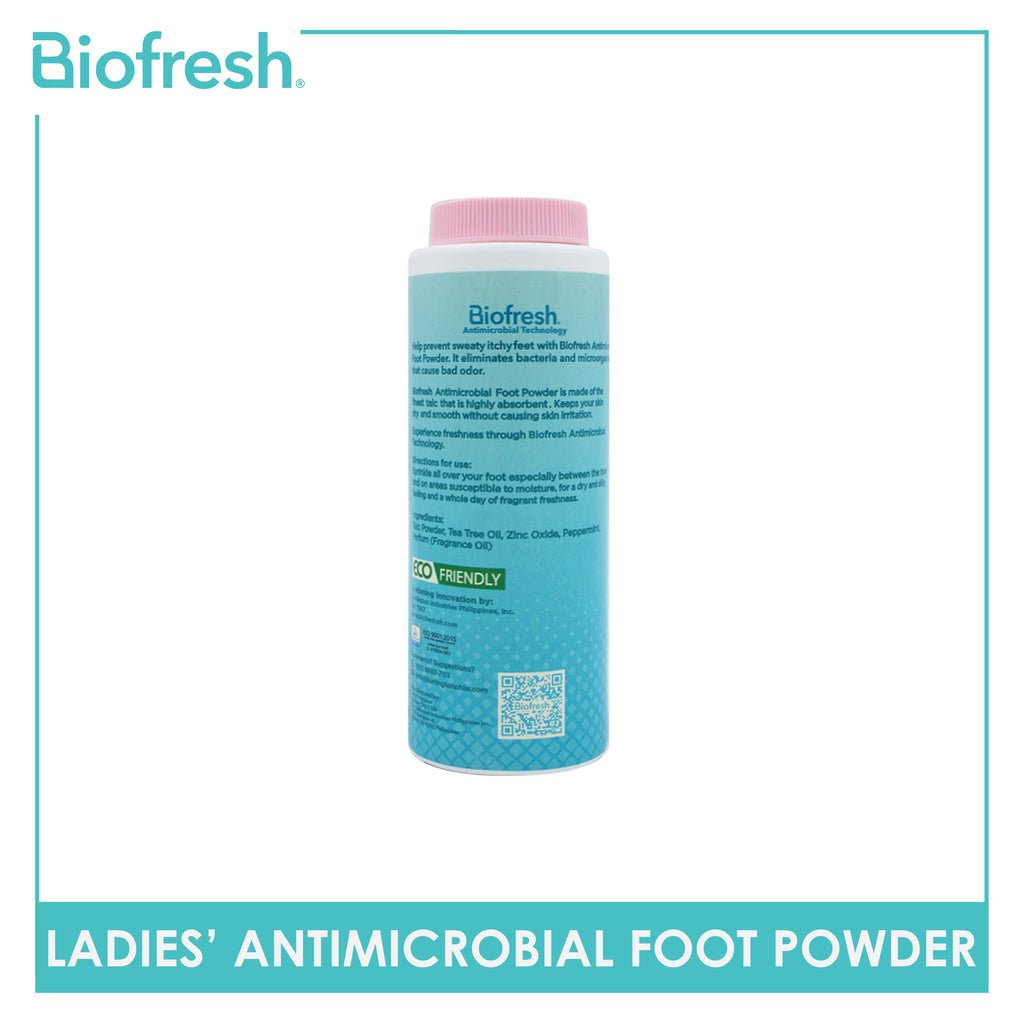 Biofresh Ladies' Floral Dream Antimicrobial Foot Powder 100g 1 piece FLFP01