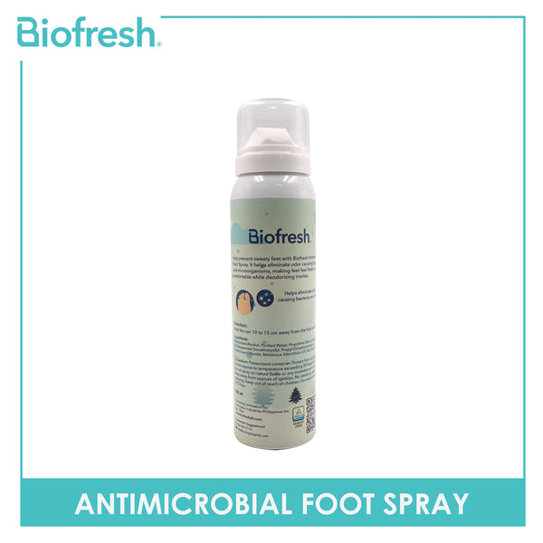 Biofresh Unisex Antimicrobial Foot Spray 1 piece FLFS16