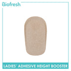 Biofresh Ladies' Adhesive Invisible Height Booster Gel Insole FLHB01