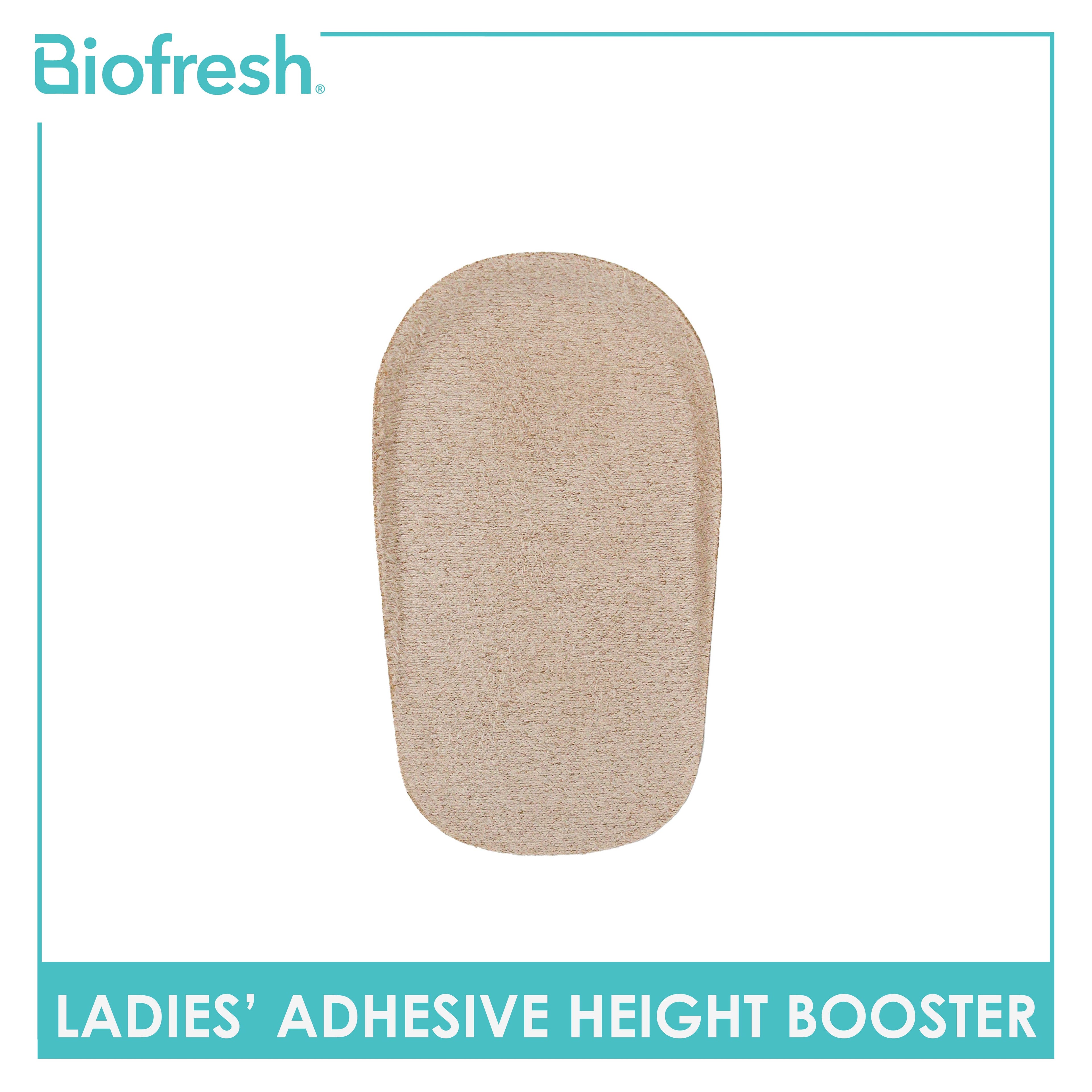 Biofresh Ladies' Adhesive Invisible Height Booster Gel Insole FLHB01