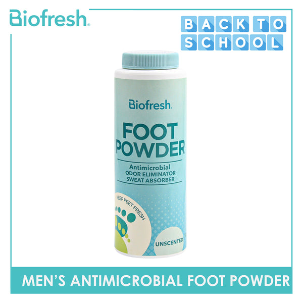 Biofresh Men's Antimicrobial Foot Powder 100g 1 piece BMFP01/FMFP01