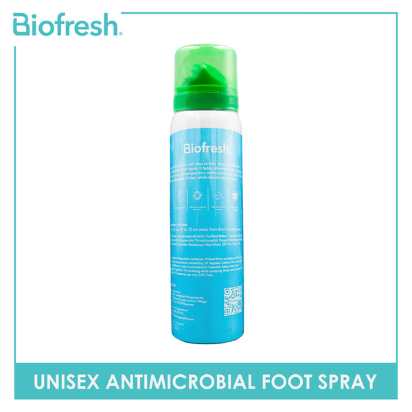 Biofresh Unisex Antimicrobial Citronella Peppermint Foot Spray 1 piece FMFS11