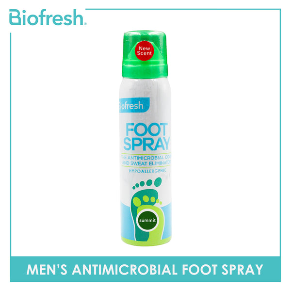 Biofresh Men’s Antimicrobial Summit Foot Spray 1 piece FMFS17