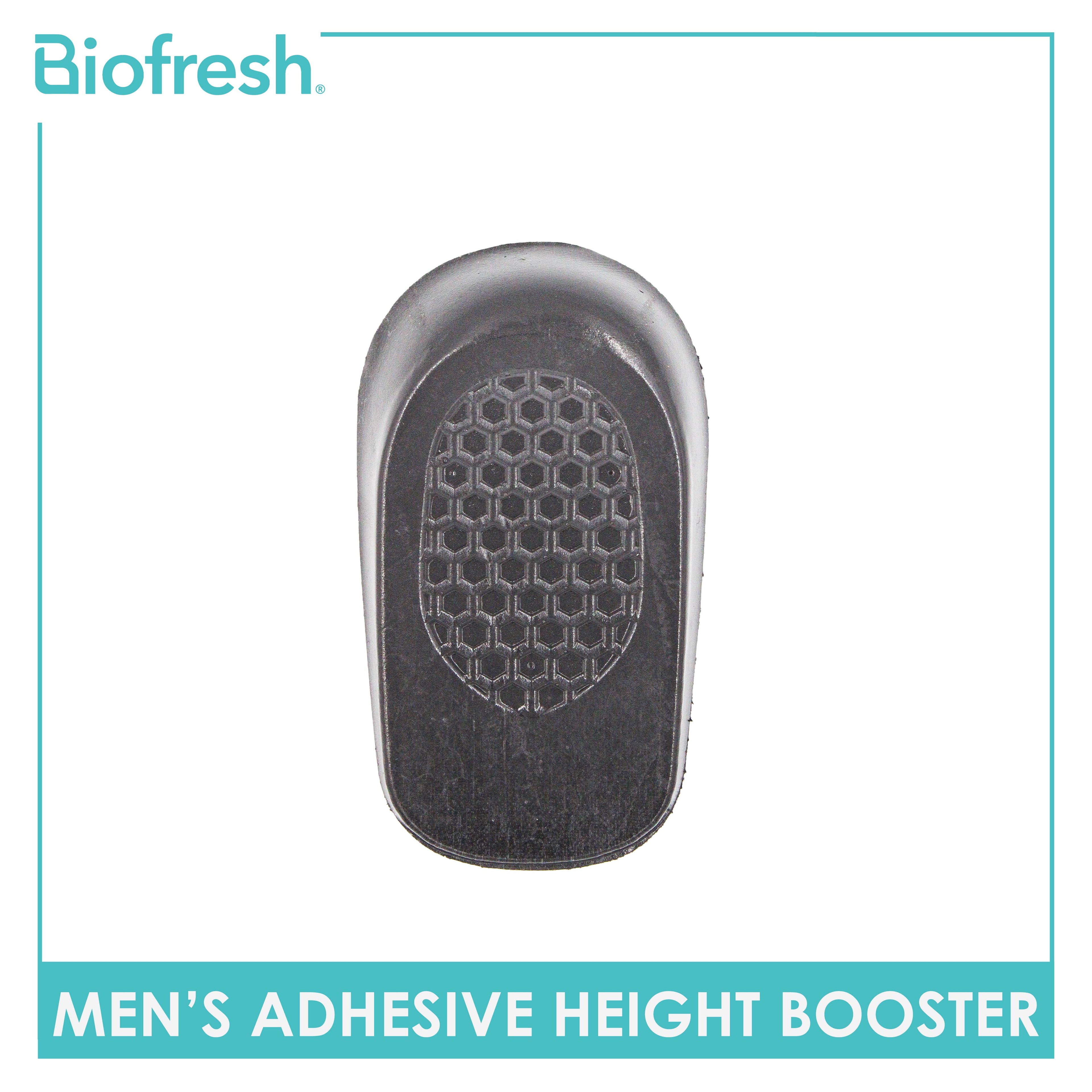 Biofresh Men's Adhesive Invisible Height Booster Gel Insole FMHB01