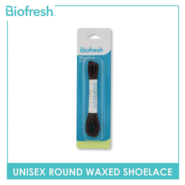 Biofresh Unisex Round Waxed Shoelace 1 pair FMSLL