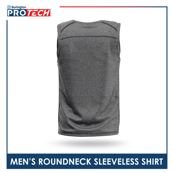 Burlington Protech Men’s Quick Dry Roundneck Sleeveless Shirt 1 piece GPMSM3201