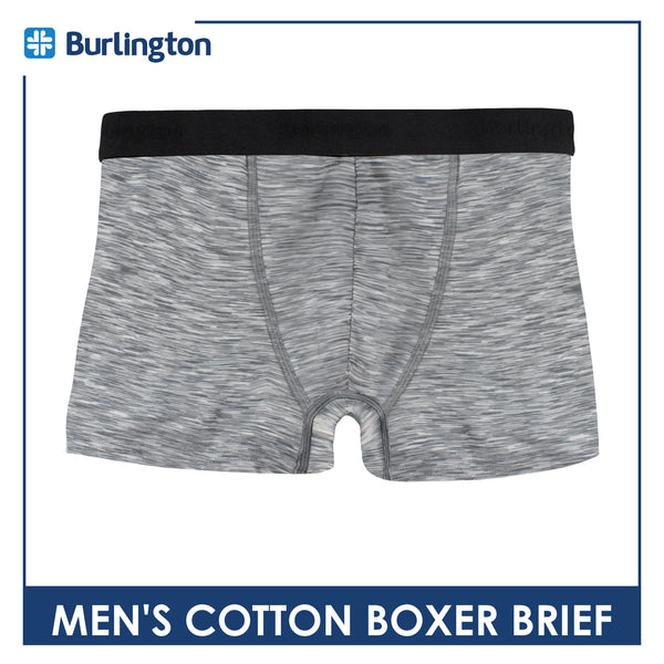 Burlington Men's Cotton Boxer Brief 1 piece GTMBBFS1