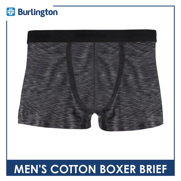 Burlington Men's Cotton Boxer Brief 1 piece GTMBBFS1