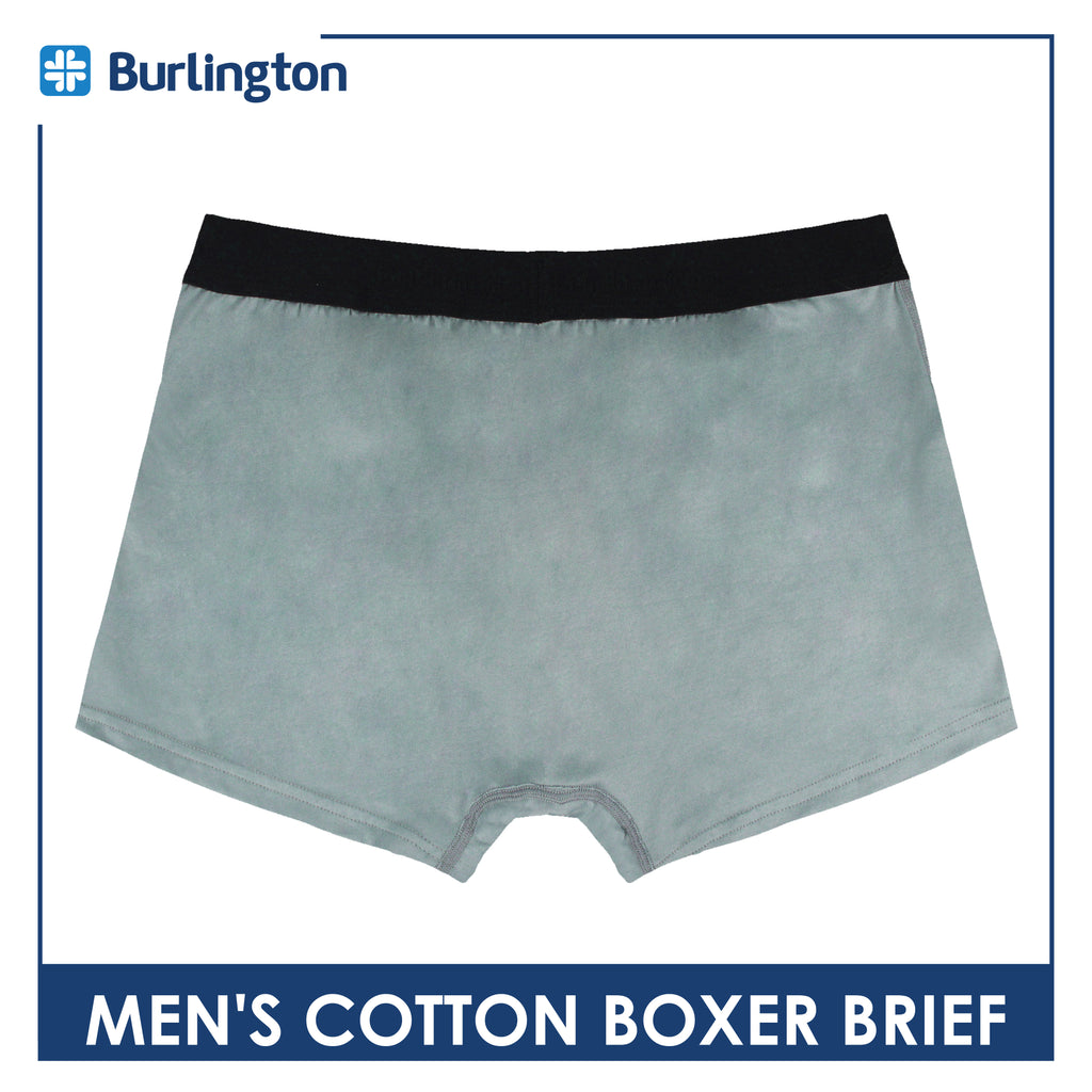 Burlington Men's Cotton Boxer Brief 1 piece GTMBBFS1