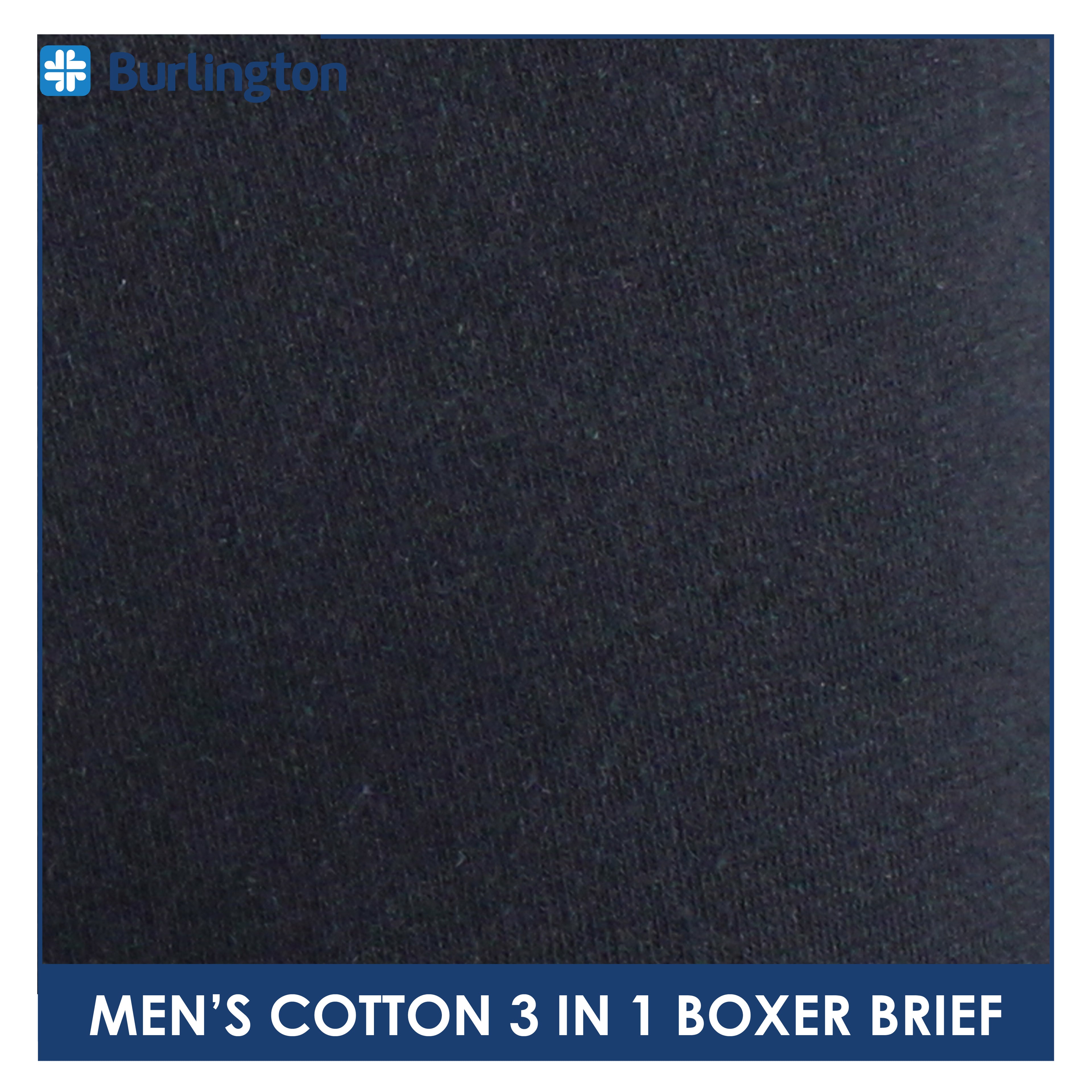 Burlington Men's Cotton Boxer Brief 3 pieces in a pack GTMBBG22