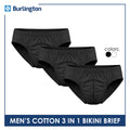 Burlington Men's Cotton Bikini Brief 3 pieces in a pack GTMBSG5