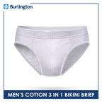 Burlington Men's Cotton Bikini Brief 3 pieces in a pack GTMBSG5