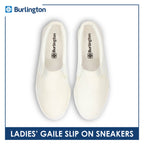 Burlington Ladies' OVERRUNS Gaile Low Cut Canvas Slip-on Sneaker Shoes HLH2403-O