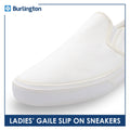 Burlington Ladies' OVERRUNS Gaile Low Cut Canvas Slip-on Sneaker Shoes HLH2403-O