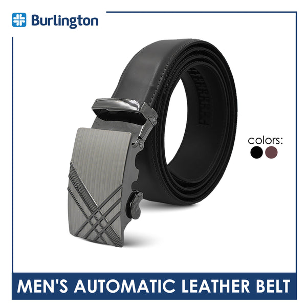 Burlington Men's Automatic Genuine Leather Belt 1 piece JMLA3403