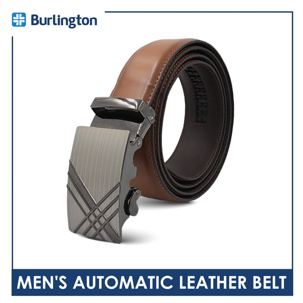 Burlington Men's Automatic Genuine Leather Belt 1 piece JMLA3403