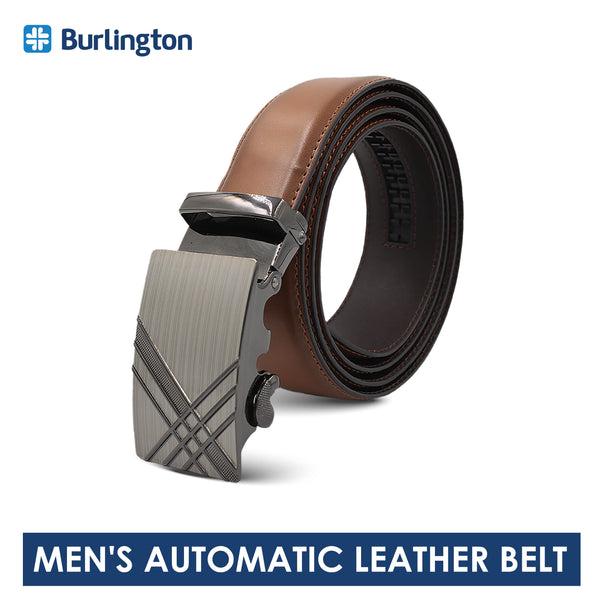 Burlington Men's Automatic Genuine Leather Belt 1 piece JMLA3403