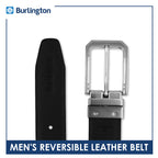 Burlington Men's Reversible Genuine Leather Belt 1 piece JMLR3401