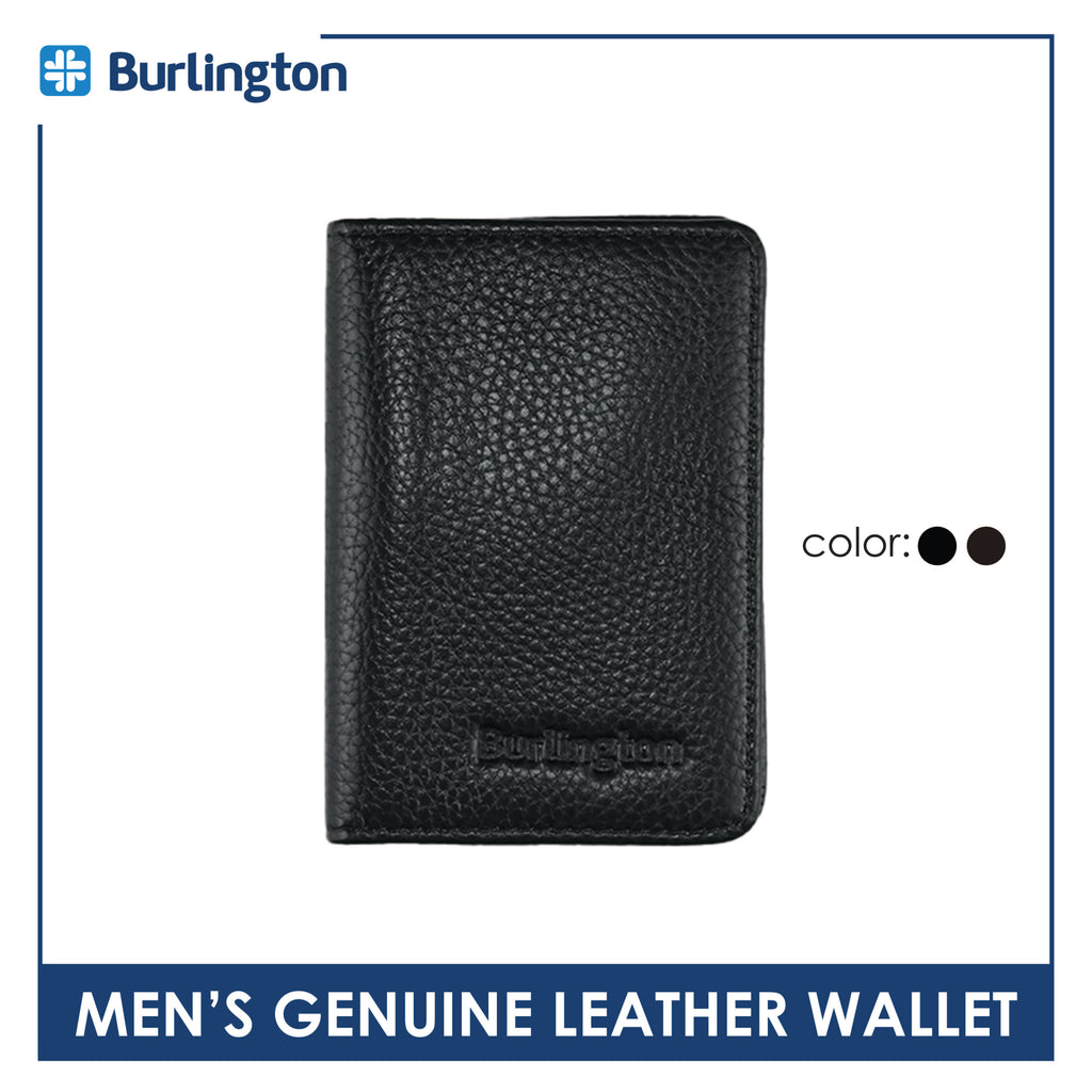 Burlington Men's Billfold Genuine Leather Wallet JMWC3301