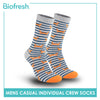 Knit Men's Crab Cotton Thin Casual Crew Socks 1 pair KMC511