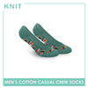 Knit Men's Sushi Cotton Lite Casual Foot Cover 1 pair KMCF3401