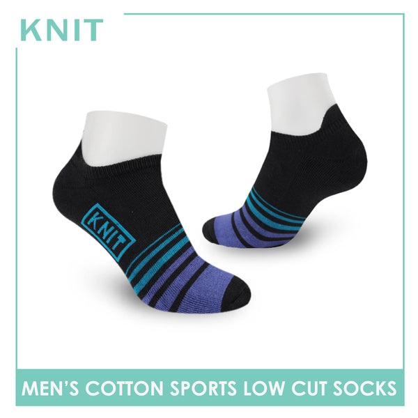 Knit Men’s Cotton Extreme Performance Low Cut Socks 1 pair KMS4402