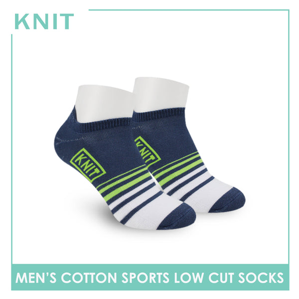 Knit Men’s Cotton Extreme Performance Low Cut Socks 1 pair KMS4402