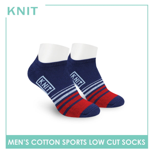 Knit Men’s Cotton Extreme Performance Low Cut Socks 1 pair KMS4402