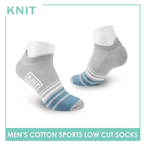 Knit Men’s Cotton Extreme Performance Low Cut Socks 1 pair KMS4402