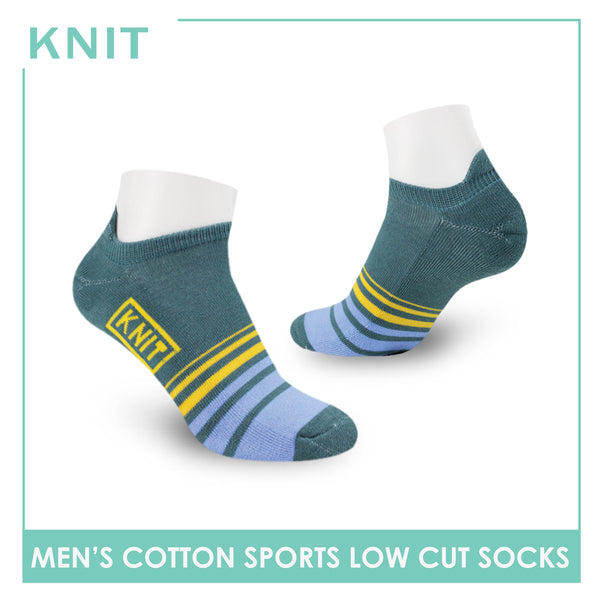 Knit Men’s Cotton Extreme Performance Low Cut Socks 1 pair KMS4402