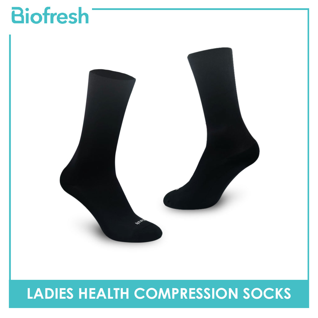 Biofresh Ladies' Antimicrobial Health Compression Socks 1 pair RLHCP1