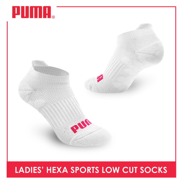 Puma Hexa Ladies' Extreme Performance Cotton Low Cut Socks 1 pair PLS0105